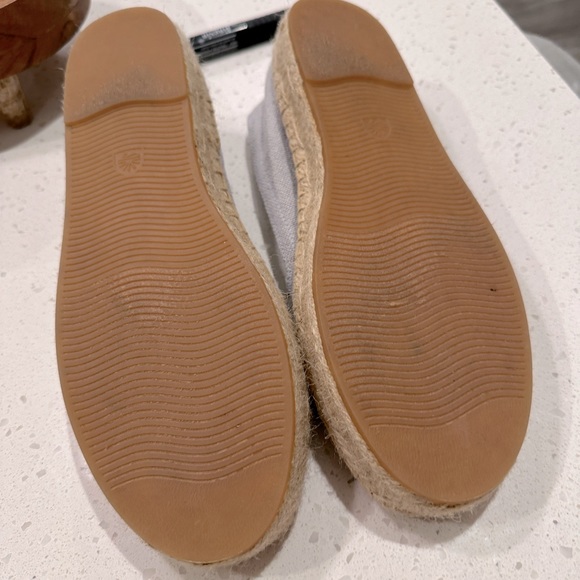 SOLUDOS & Anthropologie Clementines Blue Platform Espadrilles Size 8 - Picture 7 of 9
